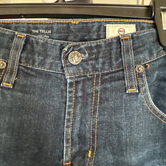 AG Adriano Goldschmied The Tellis Modern Slim Jeans 34R Mens Denim Pants 92% Cot - Picture 7 of 8